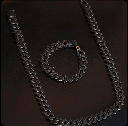 Crystal Necklace and bracelet