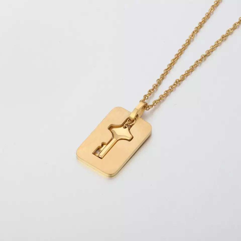 Heart Lock Bracelet with Key