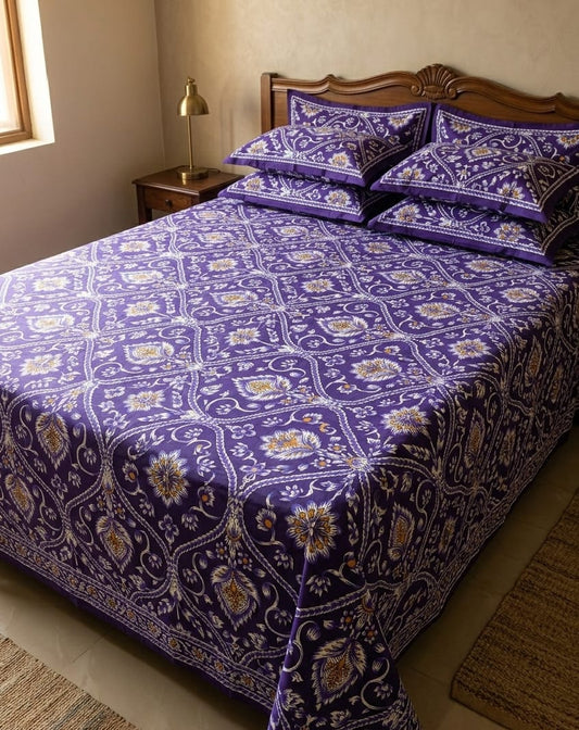 Bloom Geometric bedsheet